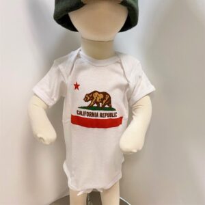 California Bear Flag Onesie