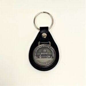 Capitol Leather Key Ring