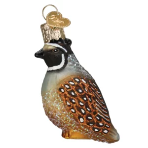 California Quail Ornament