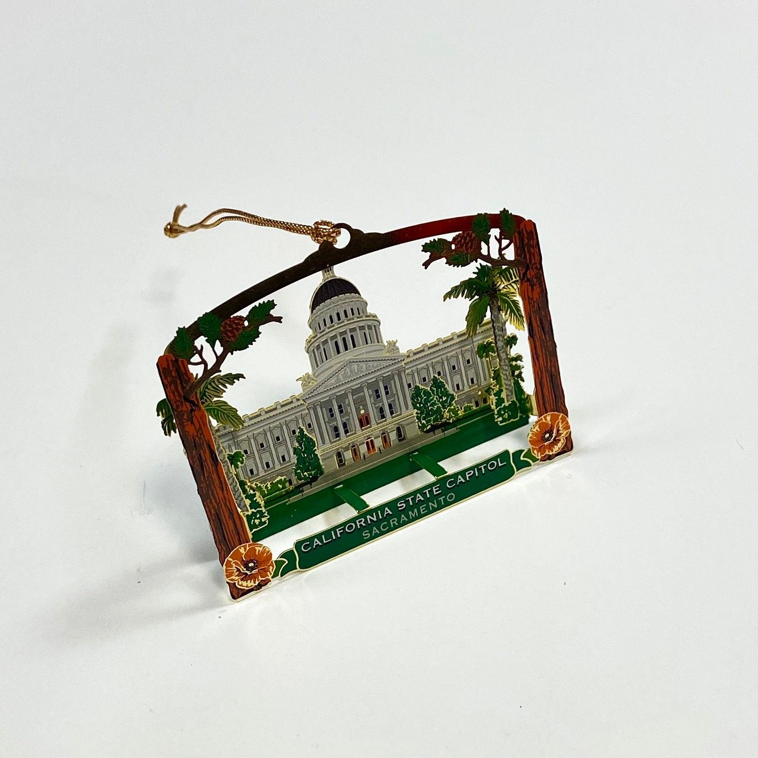 Capitol with Redwoods Ornament - Image 2