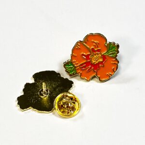 California Golden Poppy Lapel Pin