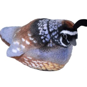 California Quail Stuffed Animal with Sound