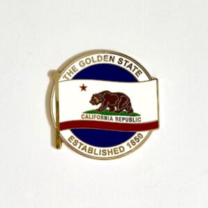 California Bear Flag Medallion