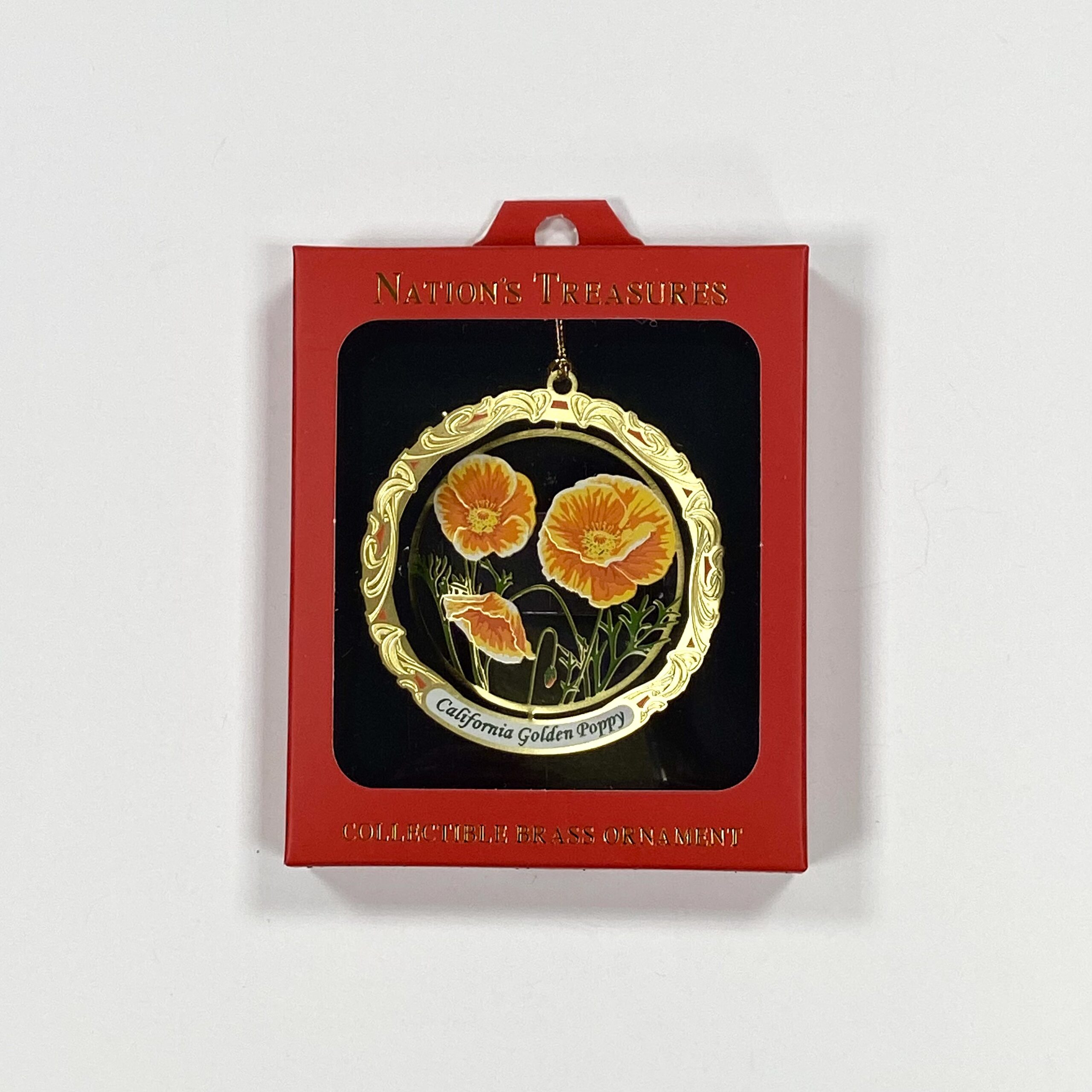 California Golden Poppy Ornament - Image 3
