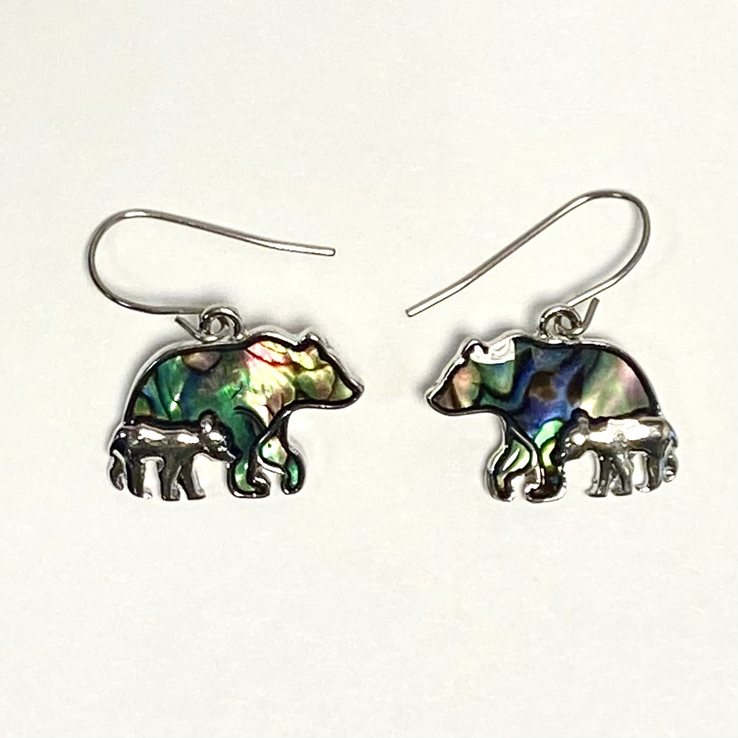 Mama Bear and Cub Earrings