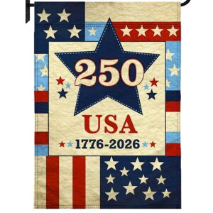 America's 250th Anniversary Garden Flag